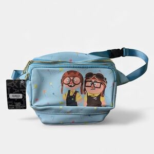 Loungefly Disney Pixar Up Young Carl & Ellie Fanny Pack  Disney NWT!!